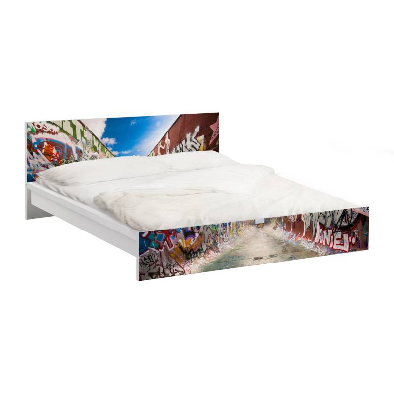 Möbelfolie für IKEA Malm Skate Graffiti