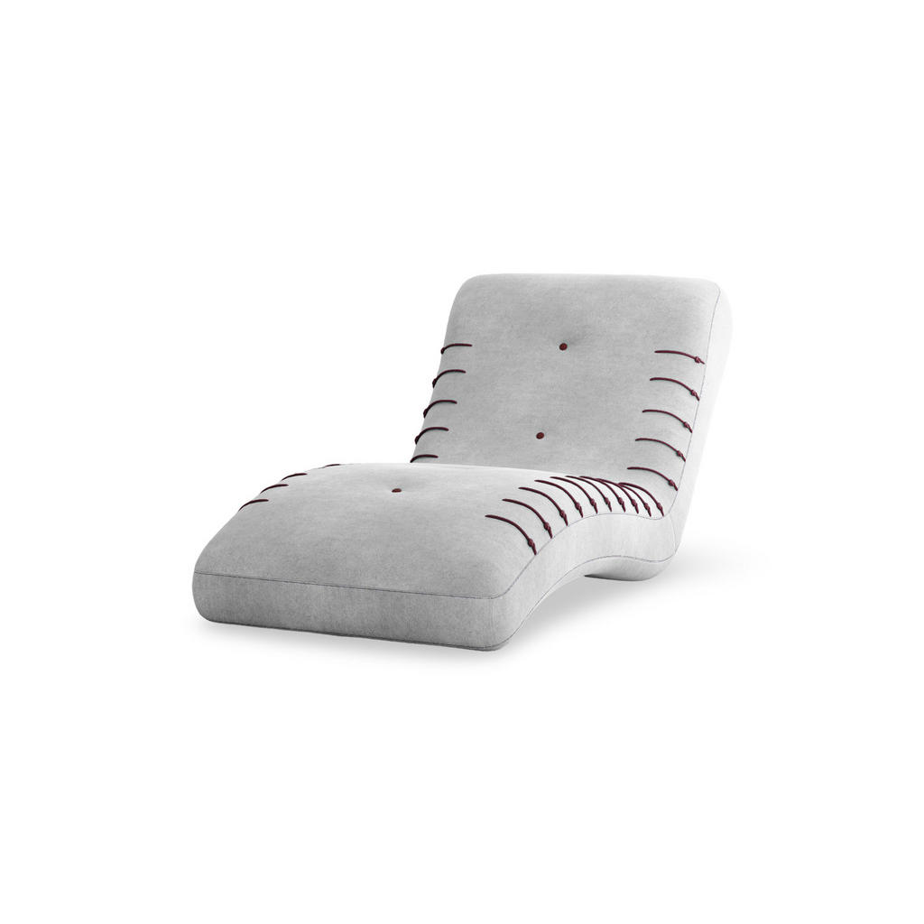 Möblo CHAISELONGUE Hellgrau Möblo CHAISELONGUE Hellgrau