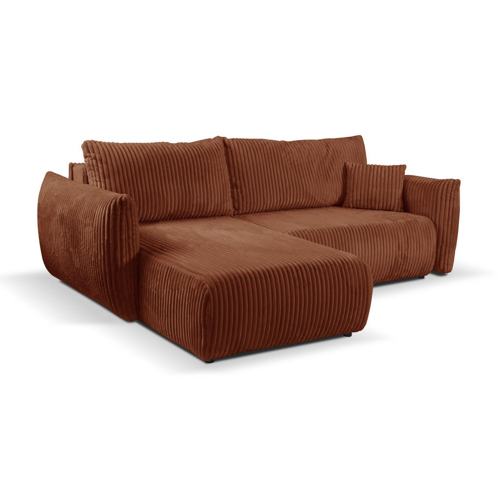 Möblo Ecksofa, Rost, Holzwerkstoff, 4-Sitzer, L-Form, 257x177 cm, Wohnzimmer, Sofas & Couches, Wohnlandschaften, Ecksofas Möblo Ecksofa, Rost, Holzwerkstoff, 4-Sitzer, L-Form, 257x177 cm, Wohnzimmer, Sofas & Couches, Wohnlandschaften, Ecksofas von Möblo