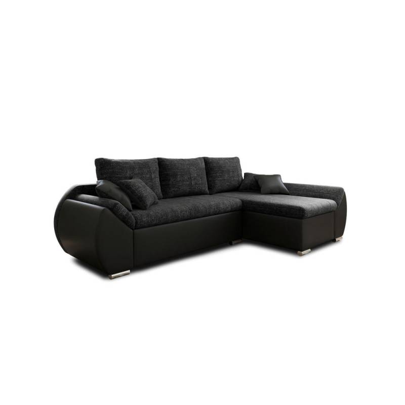 Möblo ECKSOFA Schwarz