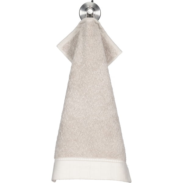 Möve Brooklyn Uni - Farbe: cashmere - 713 (1-0669/8970) - Gästetuch 30x50 cm