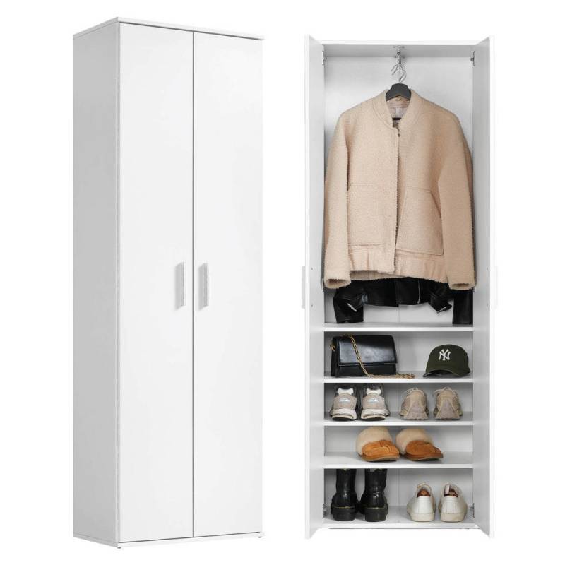 Mokebo GARDEROBENSCHRANK Weiß