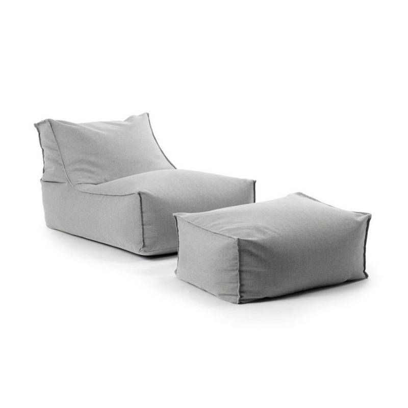Mokebo SITZSACK Hellgrau