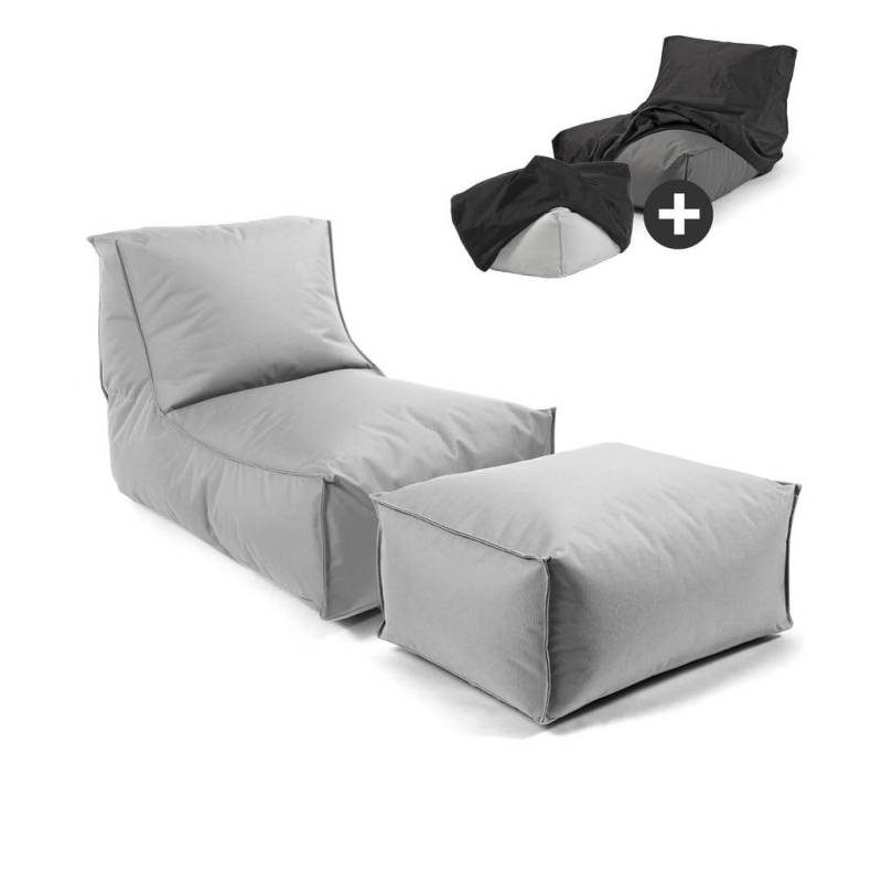 Mokebo SITZSACK Grau