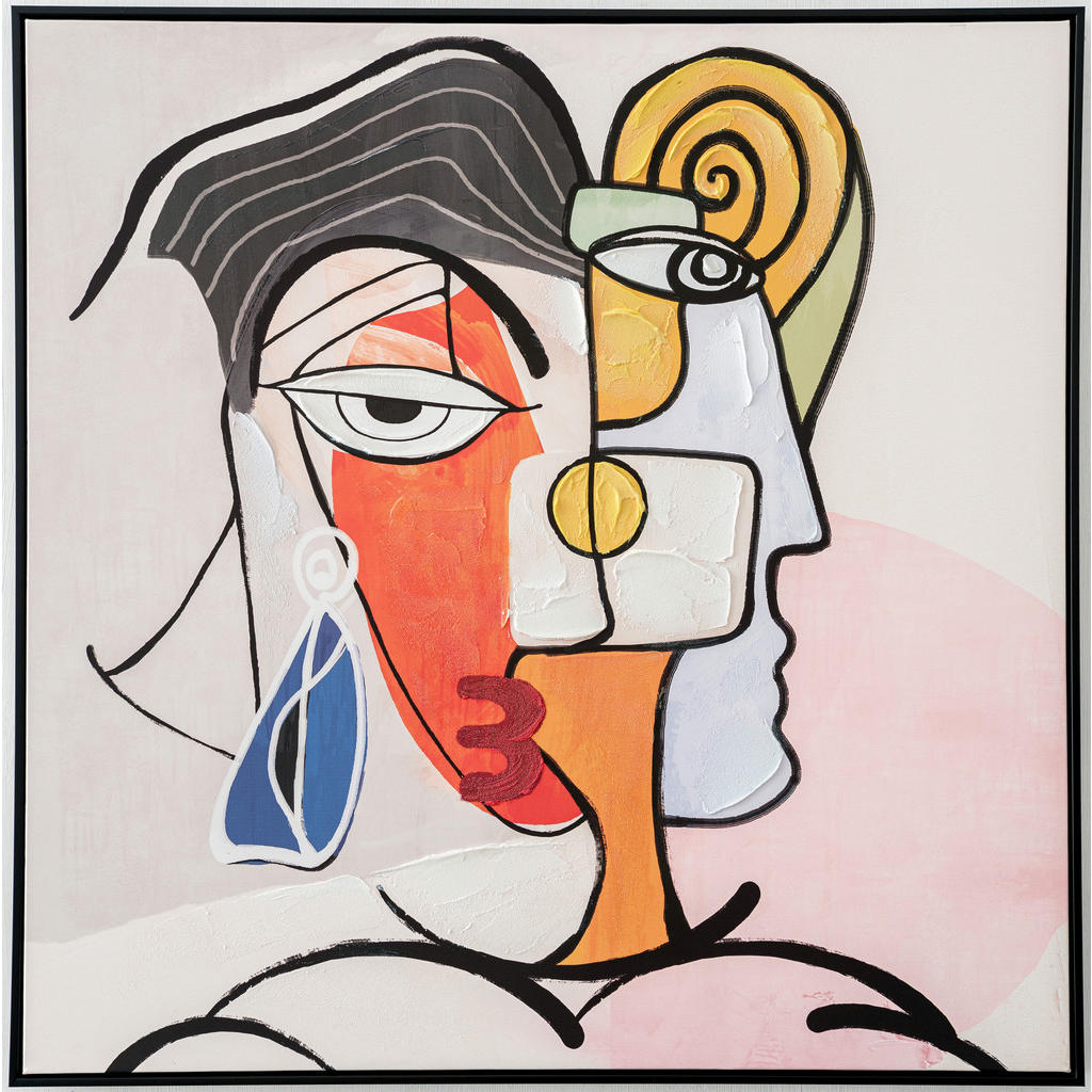 Monee Kunstdruck, Mehrfarbig, Holz, Kunststoff, Textil, Tanne, vollmassiv, rechteckig, 85x85 cm, einfache und schnelle Anbringung, gerahmt, Bilder und Zubehör, Wandbilder, Gerahmte Bilder Monee Kunstdruck, Mehrfarbig, Holz, Kunststoff, Textil, Tanne, vollmassiv, rechteckig, 85x85 cm, einfache und schnelle Anbringung, gerahmt, Bilder und Zubehör, Wandbilder, Gerahmte Bilder von Monee