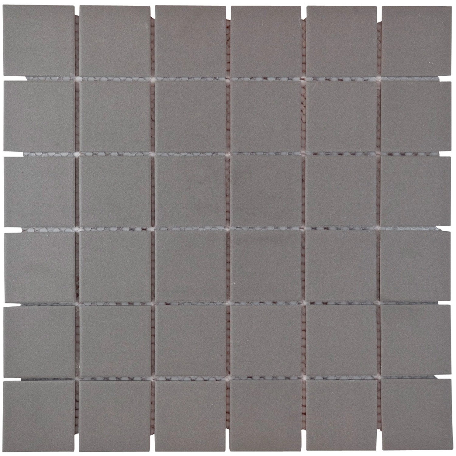 Mosaikmatte Antislip Dunkelgrau Keramik 30 cm x 30 cm