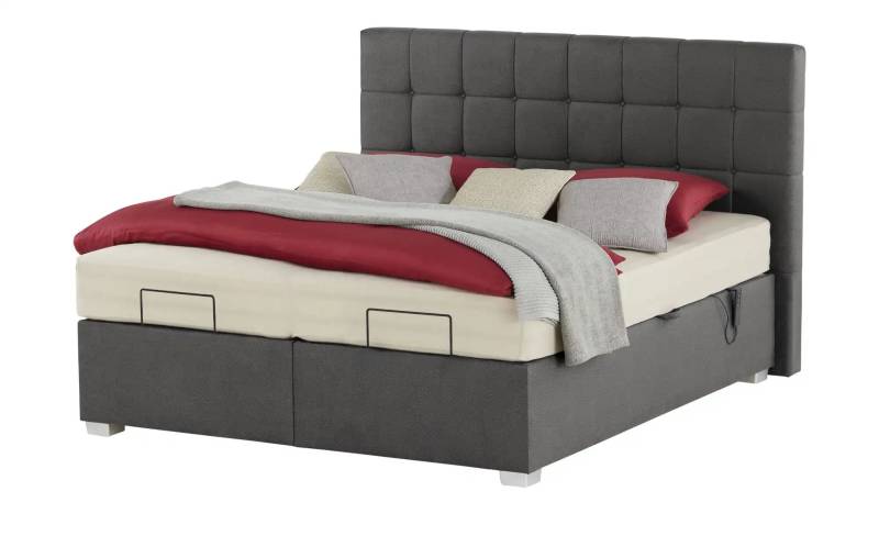 vanDoorn Motor-Boxspringbett mit Bettkasten Ohio ¦ grau ¦ Maße (cm): B: 212 H: 129 Betten > Boxspringbetten > Boxspringbetten 200x200 - Höffner
