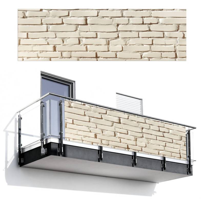 MuchoWow BALKON-SICHTSCHUTZ Creme