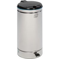 VAR® Tret-Abfallsammler Euro-Pedal, 60 Liter, Korpus Edelstahl, Deckel schwarz VAR® Tret-Abfallsammler Euro-Pedal, 60 Liter, Korpus Edelstahl, Deckel schwarz von VAR®