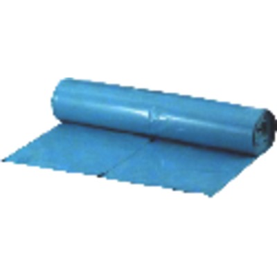 Müllsack 800x1000mm blau 45µm Rolle mit 25 Stück