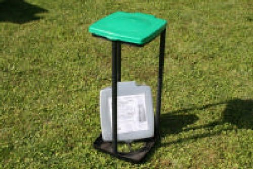 Müllsackständer 120 Ltr. Quadrat von Schulz-Haushaltwaren