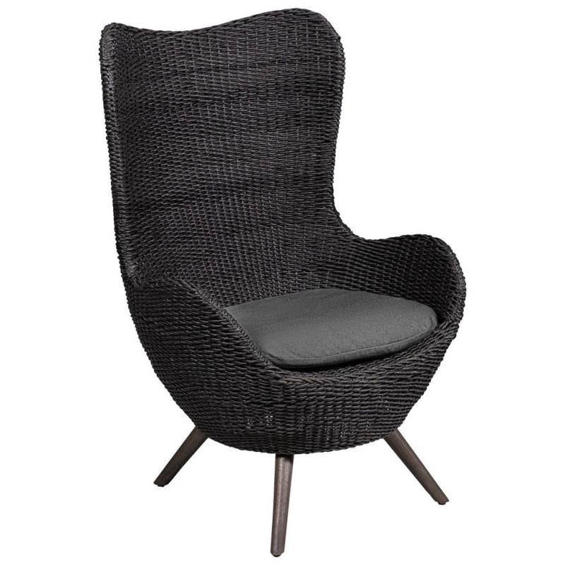 Münchner Boulevard LOUNGESESSEL Graphit, Schwarz