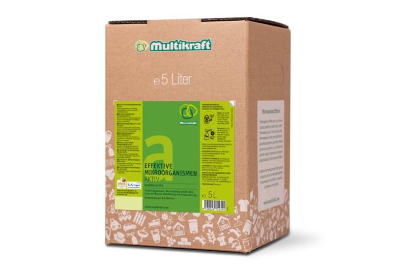 Multikraft Gartenbau-Substrat Bodenhilfsstoff EM-Aktiv von Multikraft