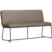 Bank Zola aus Stoff 150 cm, Braun