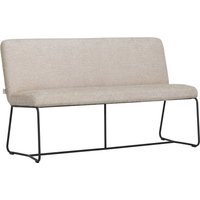 Bank Zola aus Stoff 150 cm, Sand