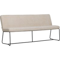 Bank Zola aus Stoff 190 cm, Sand