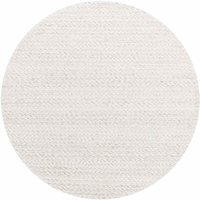 Teppich Nirvana aus Stoff Rund Ø 250 cm, Ivory