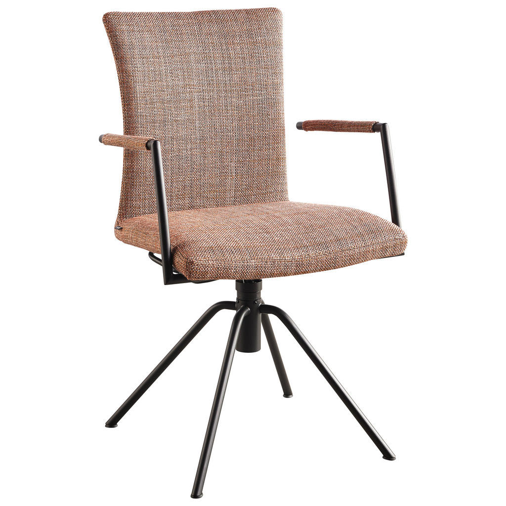 Musterring Armlehnstuhl, Rosa, Rot, Textil, Rundrohr, Drehkreuz, 55x91x58 cm, Sitzfläche 360° drehbar, automatische Rückholfunktion, Esszimmer, Stühle, Esszimmerstühle, Armlehnenstühle Musterring Armlehnstuhl, Rosa, Rot, Textil, Rundrohr, Drehkreuz, 55x91x58 cm, Sitzfläche 360° drehbar, automatische Rückholfunktion, Esszimmer, Stühle, Esszimmerstühle, Armlehnenstühle von Musterring