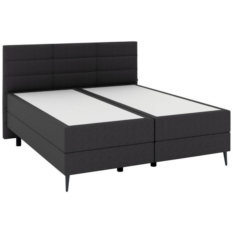 Musterring BOXSPRINGBETT Anthrazit