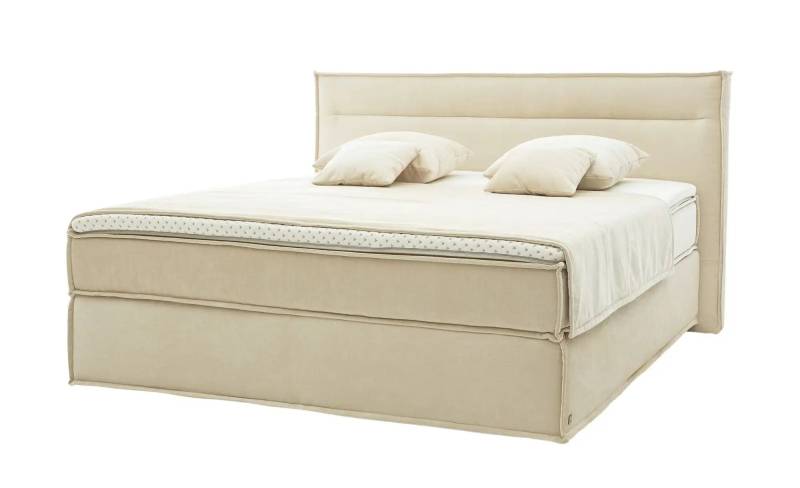 Musterring Boxspringbett  JustB! ¦ creme ¦ Maße (cm): B: 220 H: 115 Betten > Boxspringbetten > Boxspringbetten 200x200 - Höffner