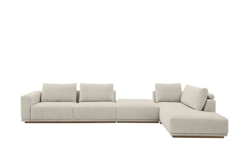 Musterring Ecksofa  JustB! PM200 ¦ grau ¦ Maße (cm): B: 395 H: 60 T: 202.0 Polstermöbel > Sofas > Ecksofas - Höffner