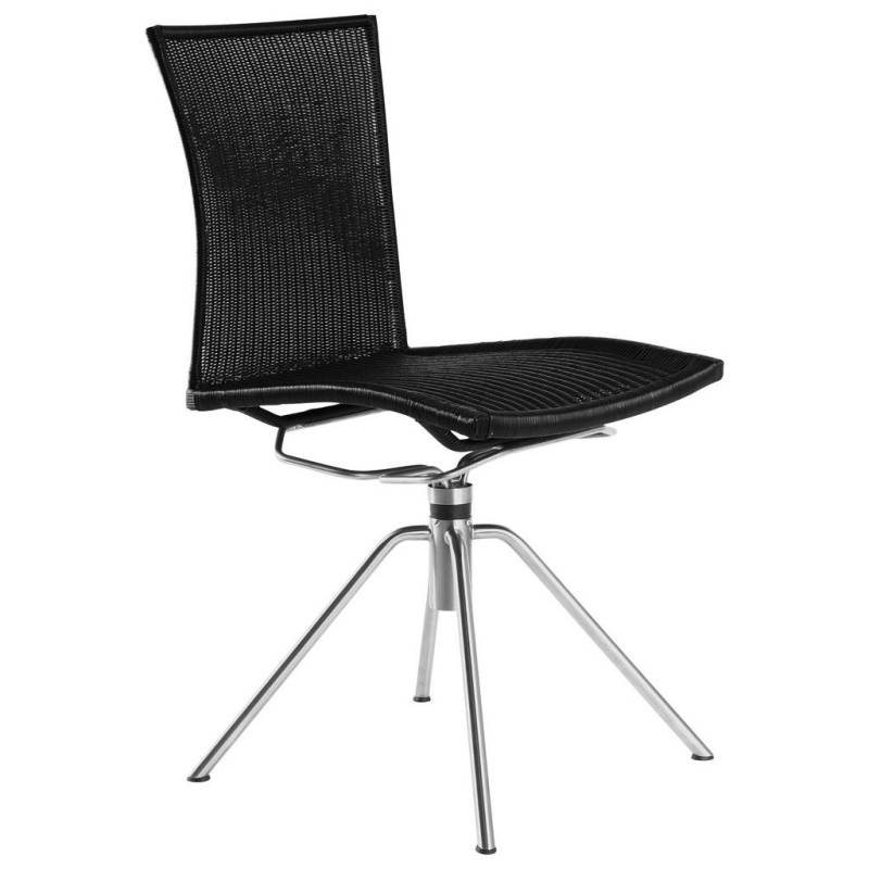 Musterring GARTENSTUHL Edelstahl, Schwarz Musterring GARTENSTUHL Edelstahl, Schwarz