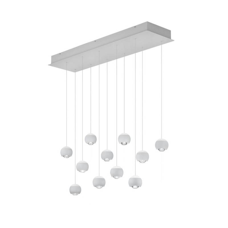 Musterring LED-HÄNGELEUCHTE Weiß, Transparent