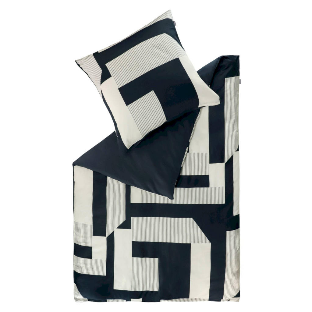 Musterring Renforcé, Schwarz, Textil, 140x200 cm, Oeko-Tex® Standard 100, Schlaftextilien, Bettwäsche, Bettwäsche Musterring Renforcé, Schwarz, Textil, 140x200 cm, Oeko-Tex® Standard 100, Schlaftextilien, Bettwäsche, Bettwäsche von Musterring