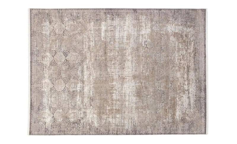Musterring Teppich   ¦ beige ¦ Viskose,Synthetische Fasern ¦ Maße (cm): B: 140 H: 0,8 Teppiche > Wohnteppiche - Höffner