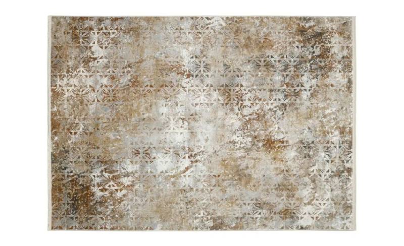 Musterring Teppich   ¦ beige ¦ Viskose,Synthetische Fasern ¦ Maße (cm): B: 200 H: 0,8 Teppiche > Wohnteppiche - Höffner