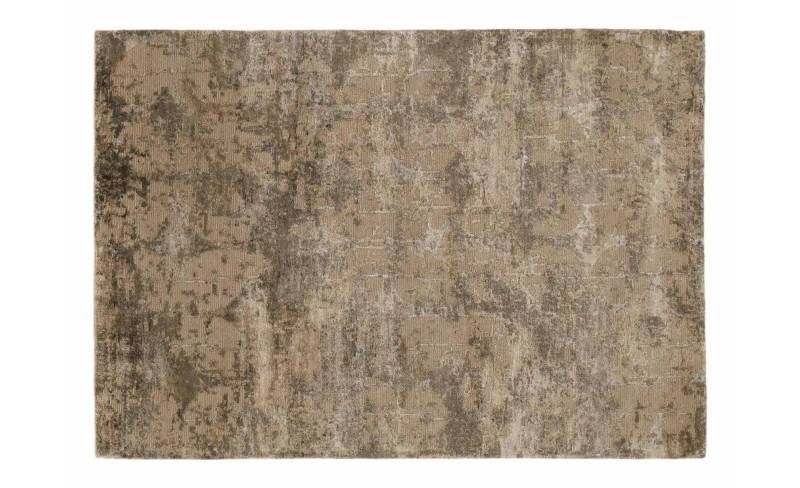 Musterring Teppich   ¦ beige ¦ Viskose,Wolle ¦ Maße (cm): B: 140 H: 0,4 Teppiche > Wohnteppiche - Möbel Kraft