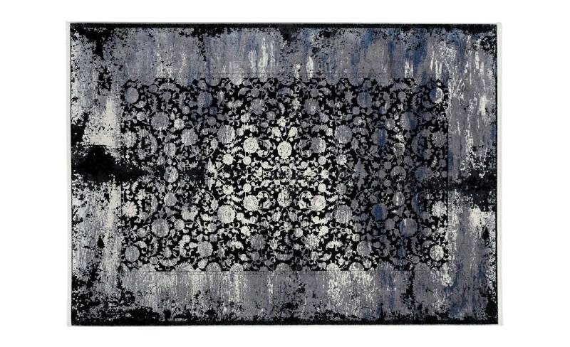Musterring Teppich   ¦ grau ¦ Viskose,Synthetische Fasern ¦ Maße (cm): B: 200 H: 0,9 Teppiche > Wohnteppiche - Höffner