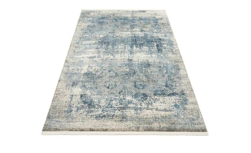 Musterring Teppich   ¦ grau ¦ Viskose,Synthetische Fasern ¦ Maße (cm): B: 80 H: 0,8 Teppiche > Wohnteppiche - Höffner