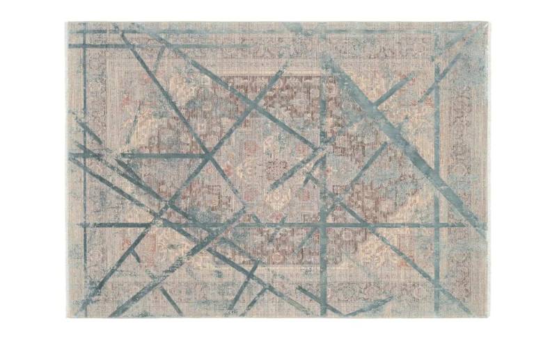 Musterring Teppich   ¦ grau ¦ Synthetische Fasern,Viskose ¦ Maße (cm): B: 200 H: 0,7 Teppiche > Wohnteppiche - Höffner