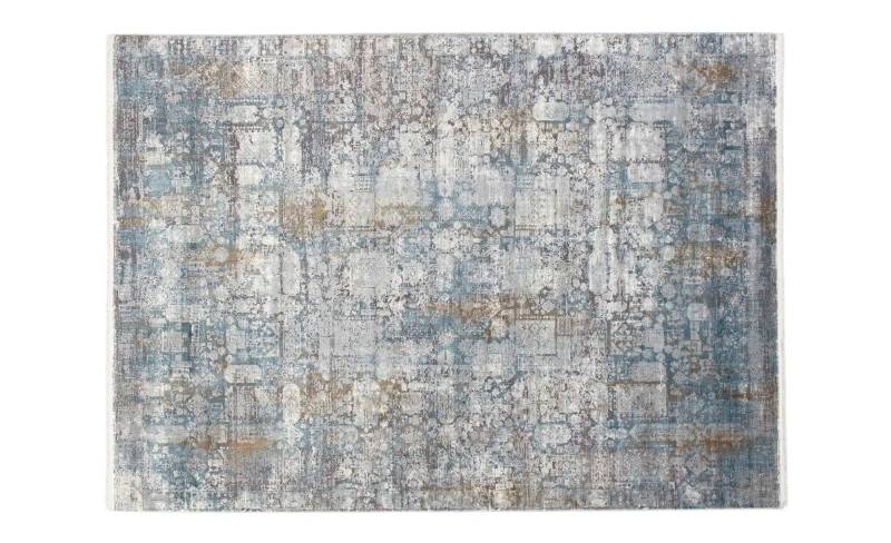 Musterring Teppich   ¦ grau ¦ Viskose,Synthetische Fasern ¦ Maße (cm): B: 200 H: 0,8 Teppiche > Wohnteppiche - Höffner