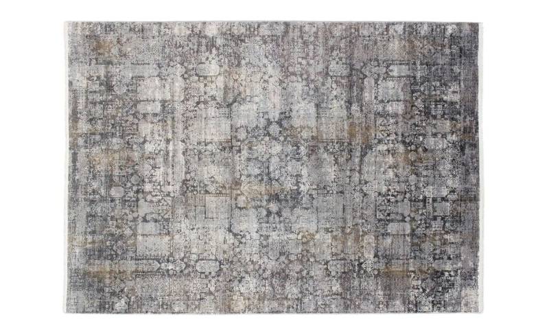 Musterring Teppich   ¦ grau ¦ Viskose,Synthetische Fasern ¦ Maße (cm): B: 200 H: 0,8 Teppiche > Wohnteppiche - Höffner