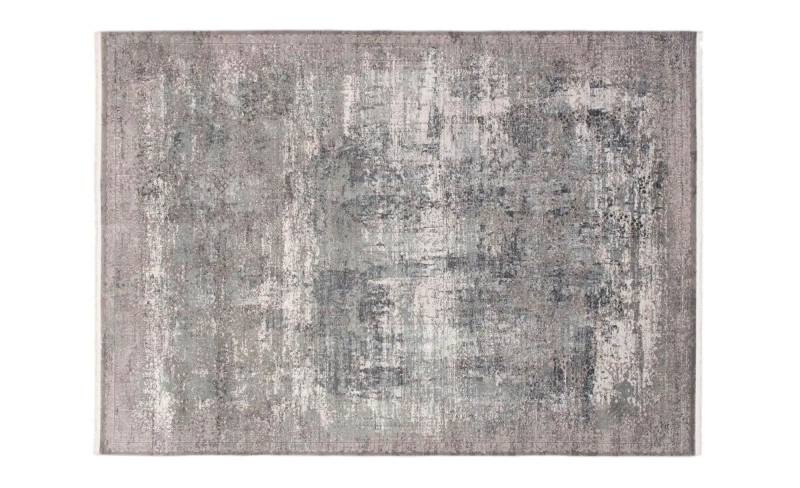Musterring Teppich   ¦ grau ¦ Viskose,Synthetische Fasern ¦ Maße (cm): B: 67 H: 0,8 Teppiche > Wohnteppiche - Höffner