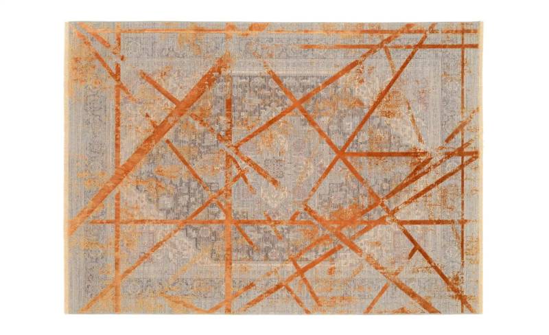 Musterring Teppich   ¦ orange ¦ Synthetische Fasern,Viskose ¦ Maße (cm): B: 200 H: 0,7 Teppiche > Wohnteppiche - Möbel Kraft