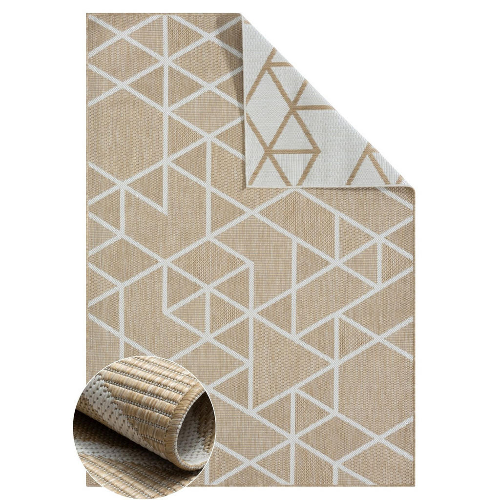 My-Rug Outdoorteppich, Beige, Textil, Rechteckig, 80x150 cm, UV-beständig, pflegeleicht, wasserabweisend, für Fußbodenheizung geeignet, leicht zusammenrollbar, schmutzabweisend, Teppiche & Böden, Teppiche, Outdoorteppiche My-Rug Outdoorteppich, Beige, Textil, Rechteckig, 80x150 cm, UV-beständig, pflegeleicht, wasserabweisend, für Fußbodenheizung geeignet, leicht zusammenrollbar, schmutzabweisend, Teppiche & Böden, Teppiche, Outdoorteppiche von My-Rug