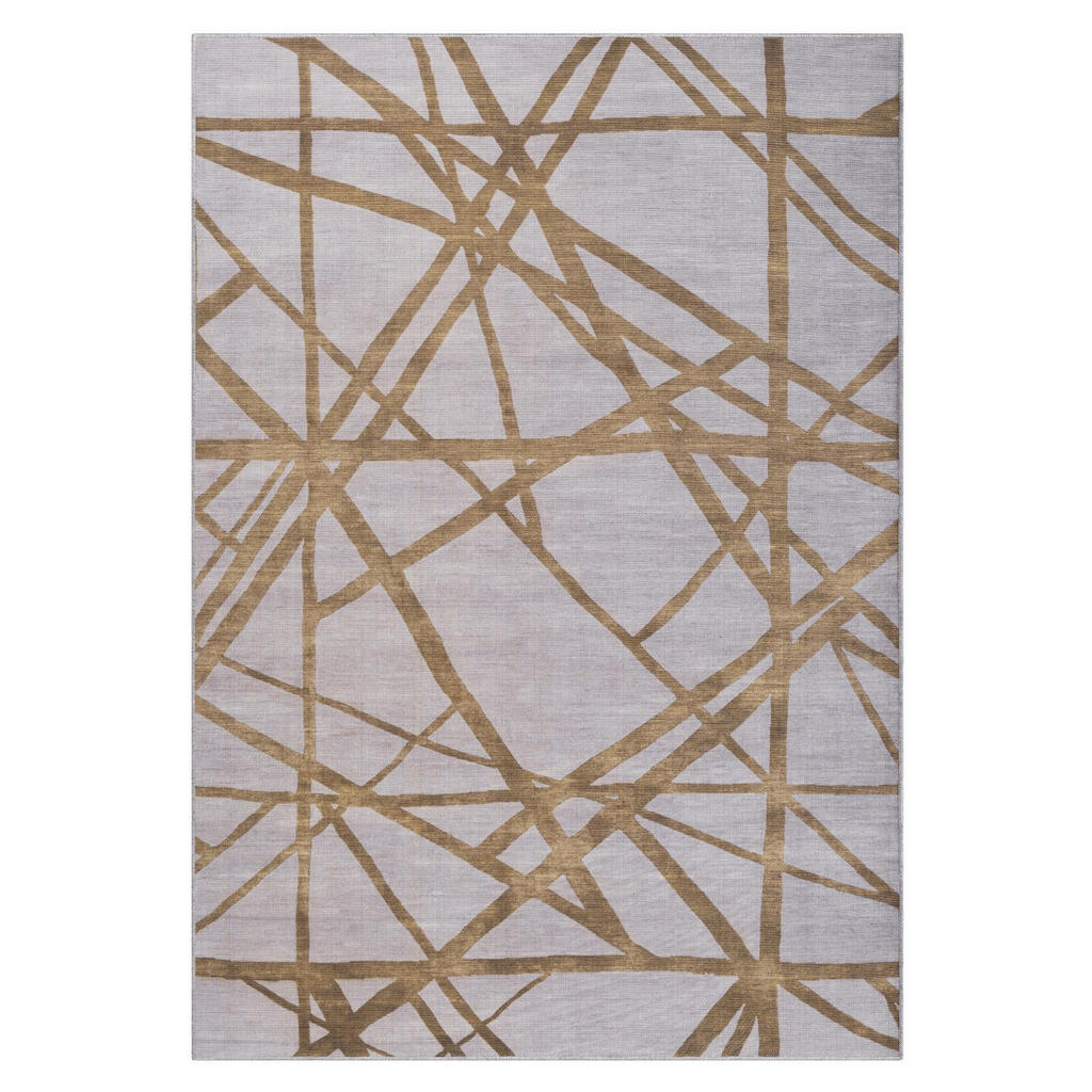 My-Rug Teppich, Gold, Textil, Rechteckig, 160x230 cm, waschbar, pflegeleicht, für Fußbodenheizung geeignet, leicht zusammenrollbar, UV-beständig, schmutzabweisend, Teppiche & Böden, Teppiche, Flachgewebe-Teppiche My-Rug Teppich, Gold, Textil, Rechteckig, 160x230 cm, waschbar, pflegeleicht, für Fußbodenheizung geeignet, leicht zusammenrollbar, UV-beständig, schmutzabweisend, Teppiche & Böden, Teppiche, Flachgewebe-Teppiche von My-Rug
