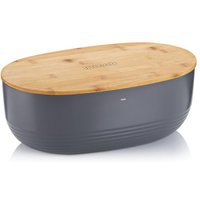 NAMUR Brotkasten dunkelgrau braun ca. 37,5 x 23 cm von Kela 12063