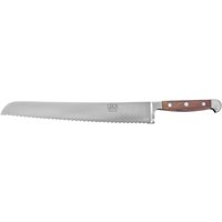 Güde Alpha Walnuss Brotmesser 32 cm - CVM-Messerstahl - Griffschalen Walnussholz von Güde