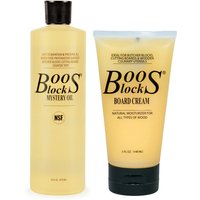 Boos Blocks Wood Care Pflegeset mit Mystery Oil & Board Cream von Boos Blocks