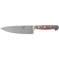 Güde Alpha Walnuss Kochmesser 16 cm - CVM-Messerstahl - Griffschalen Walnussholz von Güde