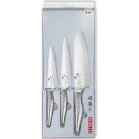 KAI Seki Magoroku Shoso 3-teiliges Messer-Set Japan - Japan-Stahlklinge - Edelstahlgriff von KAI