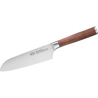 Rösle Masterclass Santoku 17,5 cm - CVM-Messerstahl mit Nussbaumholzgriff von Rösle