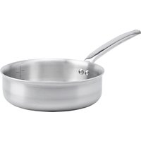 de Buyer Alchimy Sauteuse gerade 24 cm - Edelstahl-Mehrschichtmaterial von De Buyer
