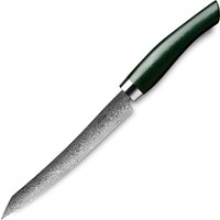 Nesmuk Exklusiv C 90 Damast Slicer 16 cm - Griff Micarta grün von Nesmuk