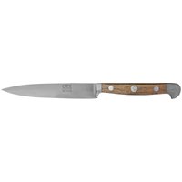 Güde Alpha Walnuss Spickmesser 13 cm - CVM-Messerstahl - Griffschalen Walnussholz von Güde