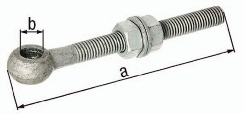 NW-GAH Augenschraube (M20 Länge 150 mm / 18 mm) - 417284 von NW-GAH